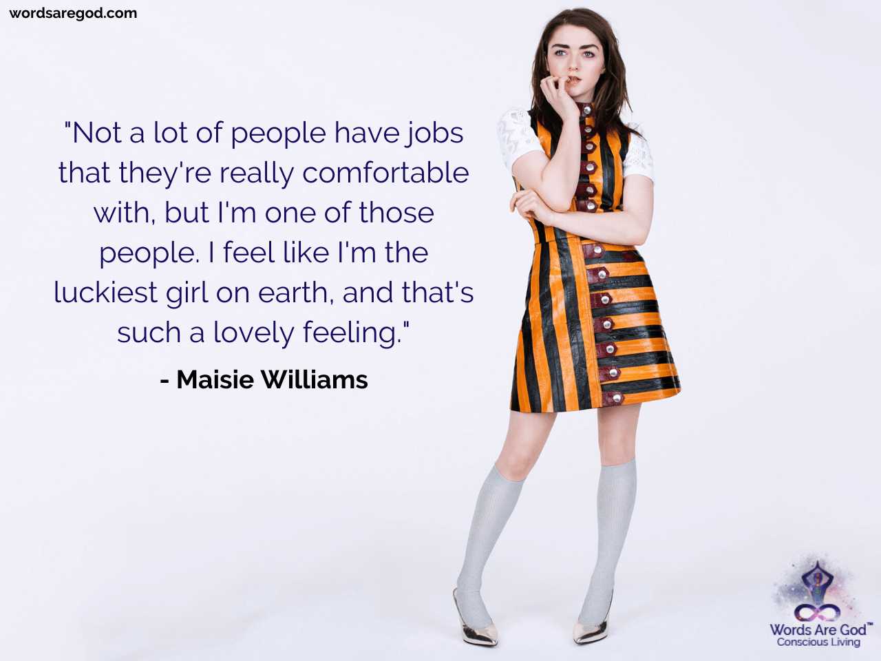 Maisie Williams Inspirational Quotes by Maisie Williams